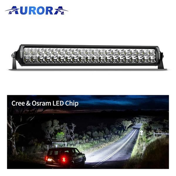 Aurora screwless 20" double row led offroad light bar