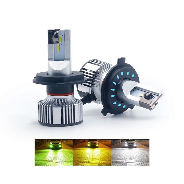 Aurora One Piece H4 replacement headlight H7 H11 Canbus bulbs Kit HB3 HB4 9005 9