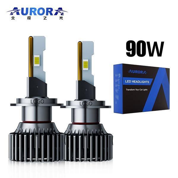 Super Bright 90W H4 H7 H11 9005 Auto Car Led Headlight Bulb led headlight car le