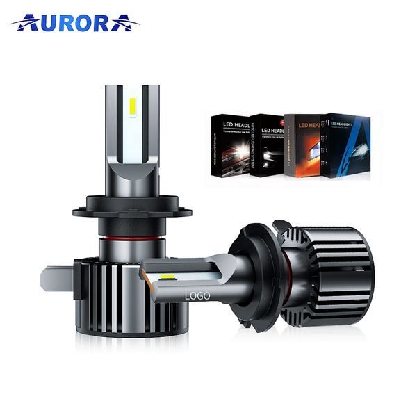 Car Accessories Auto All in One H4 Led Lamp Headlight Bulb with Fan