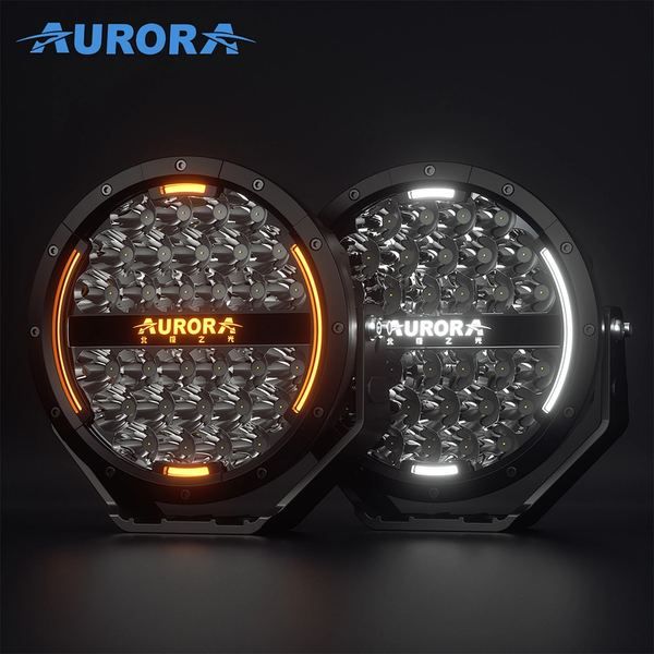 AURORA New Design Dual-color DRL Offroad Driving Light