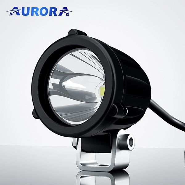 Aurora 2inch 10w Spot Round LED Motorcycle light Pod spots Light for motorcycle