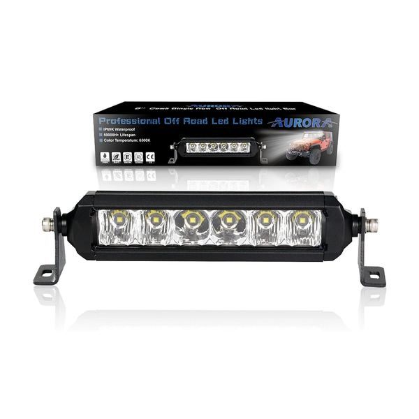 IP68&IP69k smart barra de luz led 6 inch LED light bar No screw 60 watt led floo