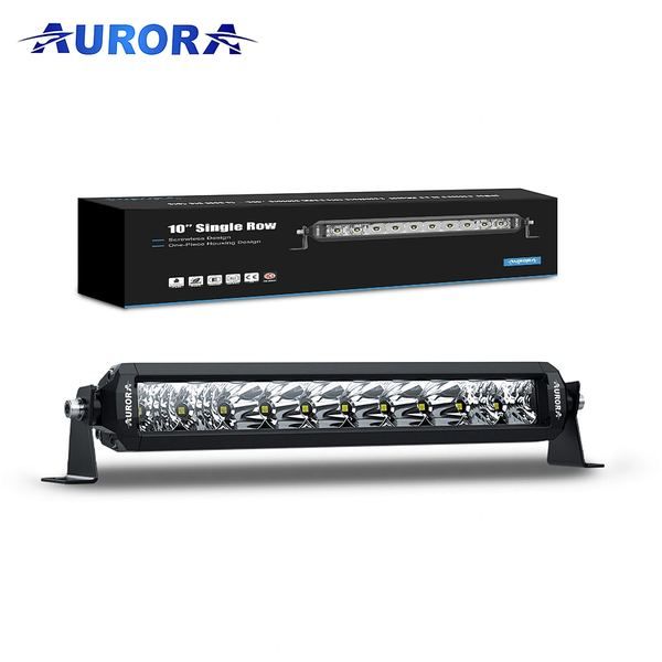 10" Single Row Screwless Light Bar