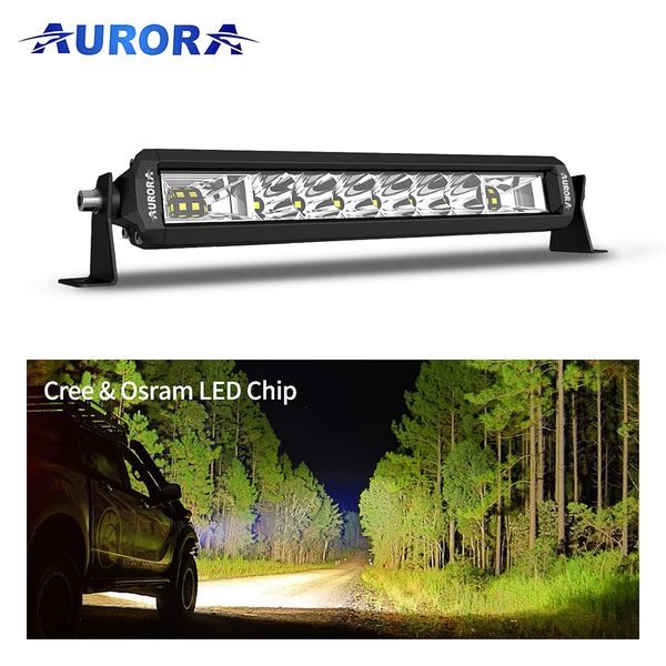 10" Single Row Screwless Light Bar