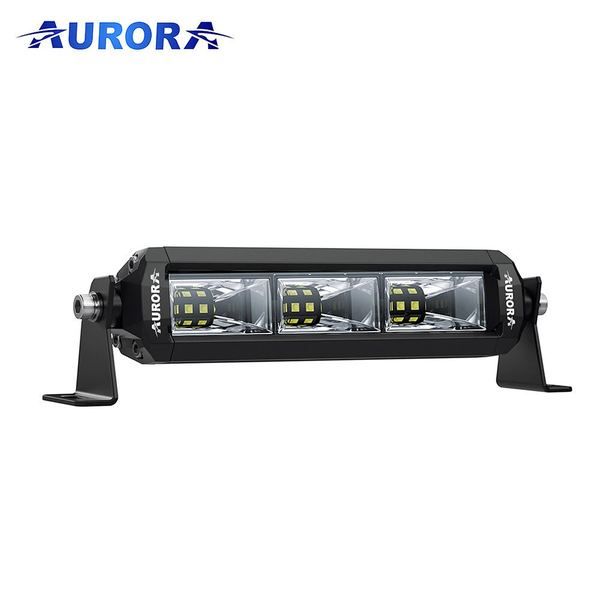Aurora ALO-S5D1-6-E13 6" Single Row Screwless Scene Light Bar Floodlight 30