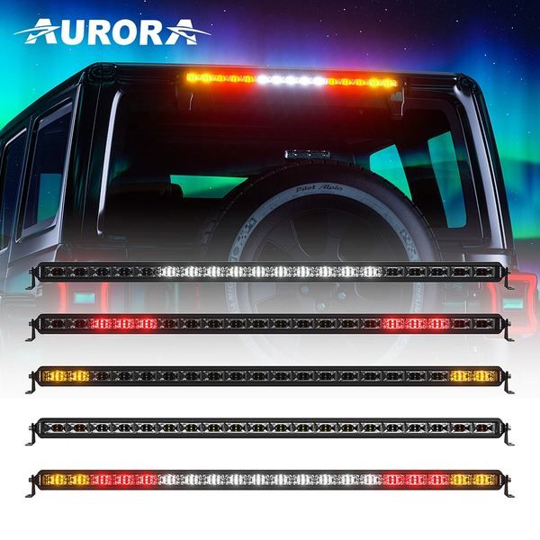 Aurora patented 30 inch Signal Warning car Light offroad Led Light Bar Emergency