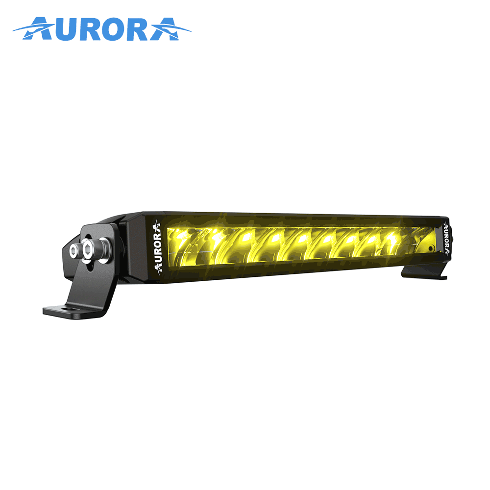 AURORA S6 Gold White Dual Color LED Light Bar with DRL