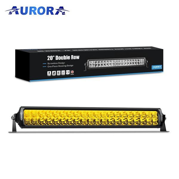 Aurora screwless 20" double row led offroad light bar