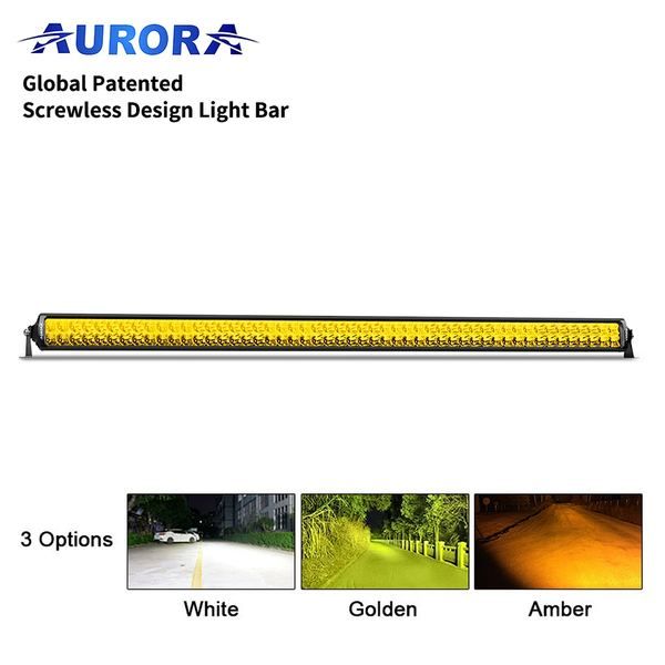 Aurora Screwless 50" Double Row LED Offroad Light Bar
