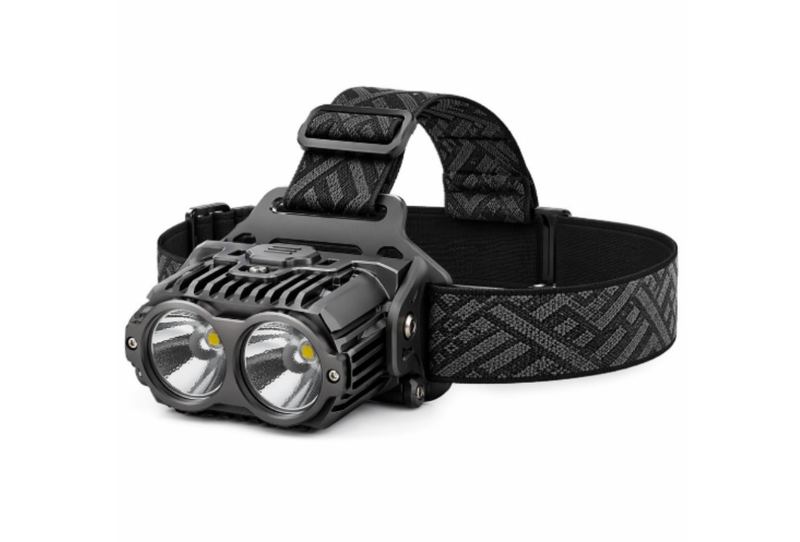 AURORA H3 1400LM Dual-Beam Headlamp IP68 Magnesium 18650 USB-C
