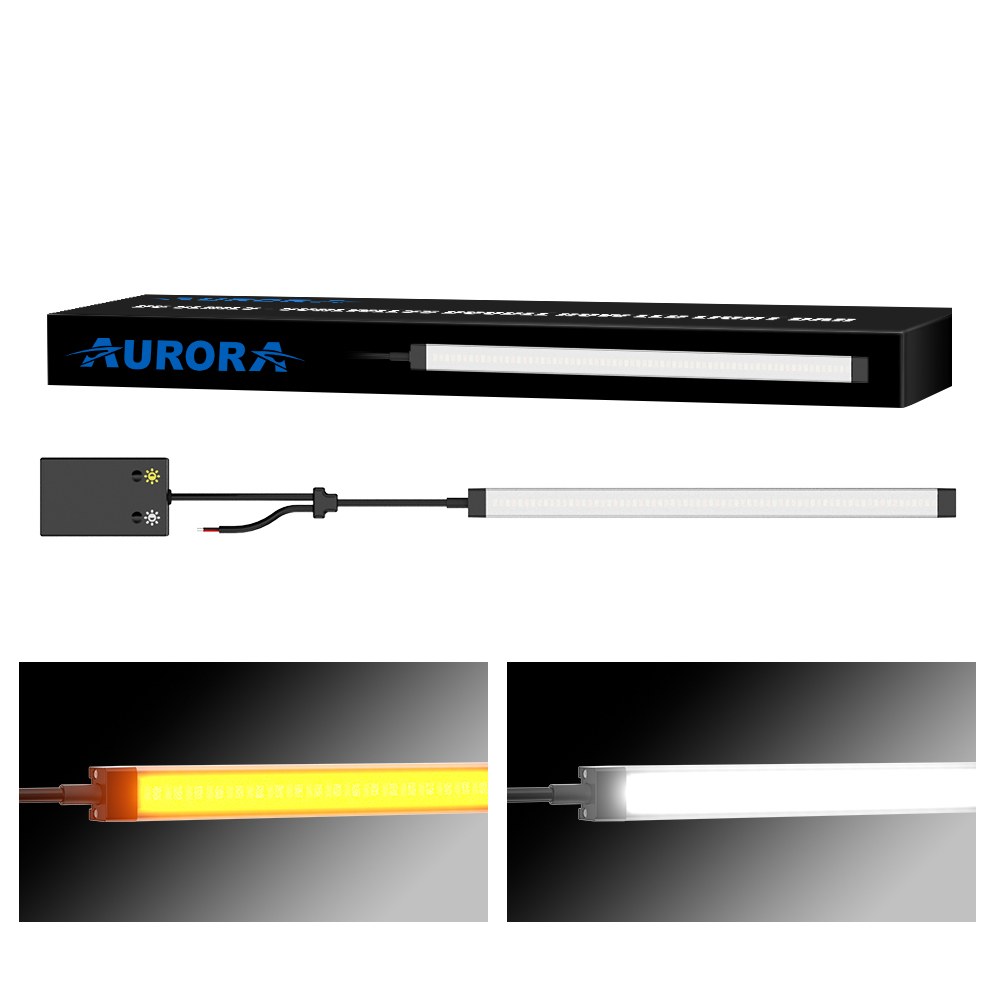 AURORA CL2-300 White & Amber Upgraded Dimmable Camping Light